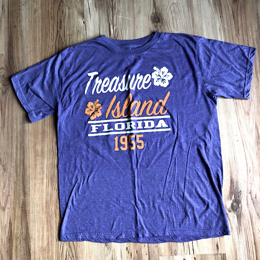 Treasure Island Souvenir Tee Shirt Medium UNISEX
